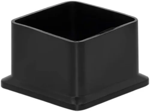 Miniatura 21 de Flyshop Tapas cuadradas de goma antideslizantes para patas de silla, protectores de suelo para muebles, 1-3/8 pulgadas x 1-3/8 pulgadas, color negro
