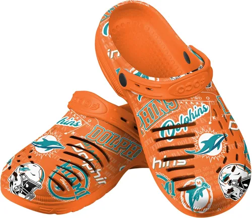 Miniatura 8 de FOCO Arizona Cardinals NFL Mens Historic Print Clog with Strap