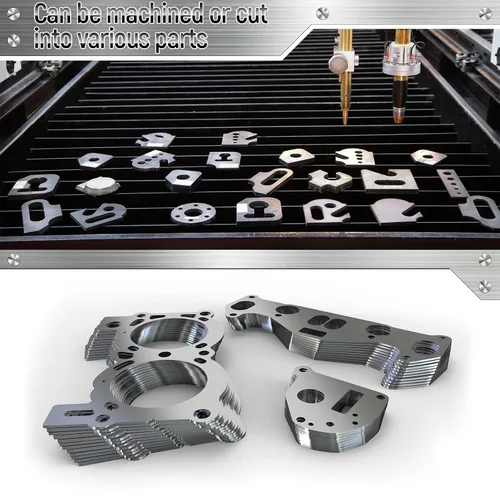 Miniatura 6 de Amylove 10 tiras de metal para calzas de chapa metálica, relleno de huecos, 0.02 pulgadas de grosor