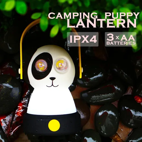 Miniatura 6 de Equipo para exteriores Linterna LED para acampar y juego de lámpara frontal para niños, FANT.LUX luz nocturna alimentada por batería