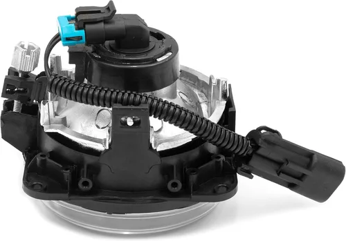 Miniatura 5 de ECOTRIC Luz antiniebla izquierda con bisel compatible con Ford F150 Harley Davidson Edition 2000-2004 Faro antiniebla frontal (lado del conductor)