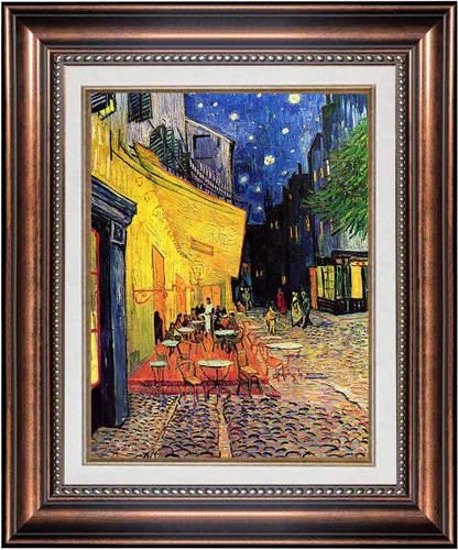 Miniatura 45 de ELITEAART- La noche estrellada por Vincent Van Gogh, pintura al óleo, reproducción de pintura al óleo, impresión en lienzo giclée, tamaño marcado