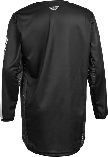 Miniatura 2 de Fly Racing Camiseta juvenil Kinetic Rebel 2022 (negro/blanco, talla XL), Blanco