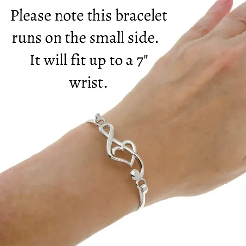 Miniatura 2 de Pulsera musical Regalo para músicos Joyas musicales para mujer, Metal