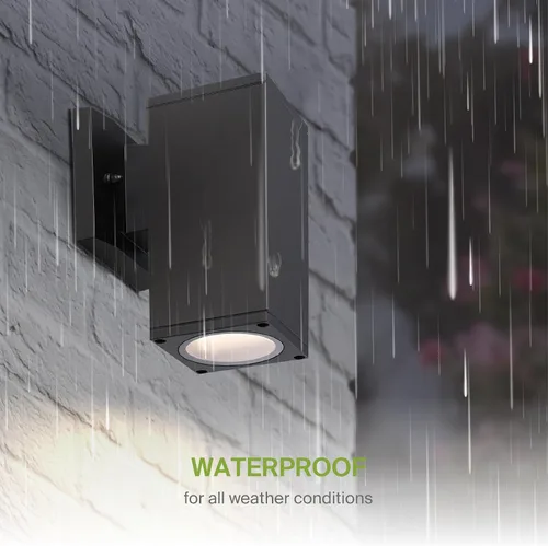 Miniatura 6 de ASD 1 lámpara exterior de iluminación – 60 W E26 120 V cilindro arriba o abajo de bronce moderno lámpara de pared al aire libre LED CFL bombilla