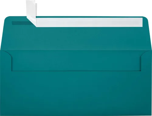 Miniatura 32 de LUXPaper Sobres comerciales #10 4 1/8 pulgadas x 9 1/2 pulgadas Verde pastel Texto de 60 libras 250