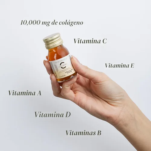 Miniatura 4 de PRIMABIOTIC Colágeno Líquido - Alto Contenido de Colágeno [10,000 Mg] Por Porción - Colágeno Hidrolizado y 12 Vitaminas - Sin Gluten - 900 Ml - Pack