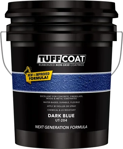 Miniatura 26 de Tuff Coat UT-213 Gris Medio - 5 Galones: Revestimiento sumergible, a base de agua, de goma antideslizante