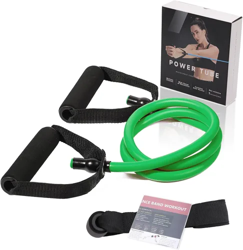 Bandas de resistencia con asas para entrenar mujeres y hombres, bandas de ejercicio con anclaje de puerta, bandas elásticas para entrenamientos en