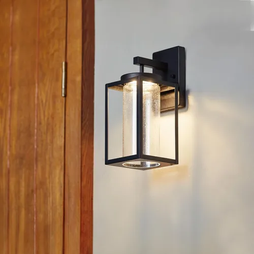 Miniatura 8 de Aplique de pared Globe Electric 44227 para exterior, aplique de pared exterior con LED integrado de 8,5 W, 44359