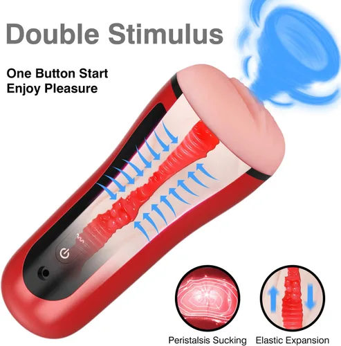 Miniatura 2 de Pussy Pocket,Male Self Masterburbatar Hands Free Life Size Silicone Blowjobob Machine for Man Mens Masterbuters Masturebor Adult Toy Realistic