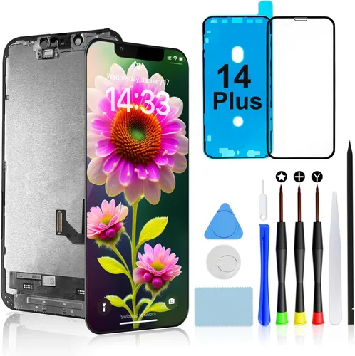 Miniatura 10 de Brinonac para iPhone 6, pantalla de repuesto negra, digitalizador LCD táctil, montaje completo con cámara frontal, sensor de proximidad, altavoz