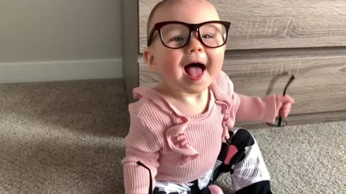 Miniatura 5 de Kd210 - Gafas de sol retro hipster para bebés de 0 a 24 meses de los 80