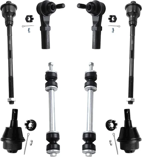 Miniatura 19 de Detroit Axle – Kit de suspensión delantera para Hyundai 2013-2018 Santa Fe 2 enlaces de barra de estabilizador 4 varillas de amarre interiores