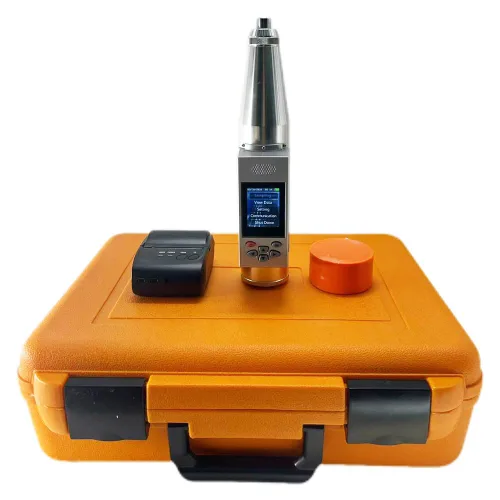 Miniatura 7 de Probador de martillo de rebote de hormigón digital Resiliómetro de voz integrado Martillo de prueba de hormigón con rango de 10 a 60 MPa Martillo