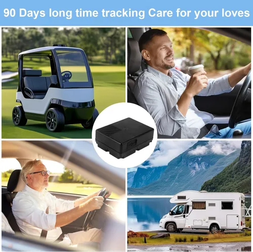 Miniatura 5 de Sin tarifa mensual, sin suscripción, rastreador GPS recargable con imán fuerte oculto para vehículos, flotas, maquinaria, SIM incluida, impermeable