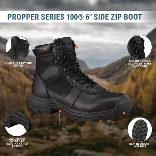 Miniatura 4 de Propper Botas para hombre Series 100 6" con cremallera lateral