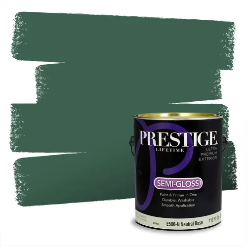 Miniatura 1672 de Prestige Paints - pintura de exterior y pintura de imprimación en una, E100-T-6006-10AVP