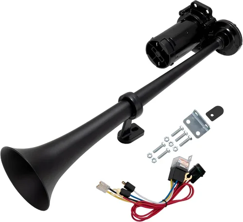 Miniatura 8 de Bocinas de aire para camión, kit de bocina de tren súper fuerte para vehículo de 12V/camión semirremolque/auto/barco/Jeep/furgoneta/motocicleta/SUV