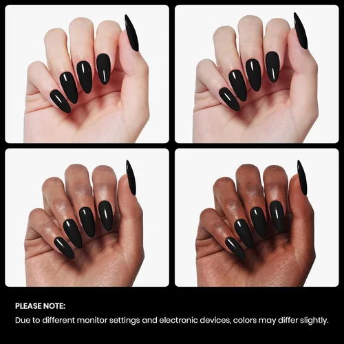 Miniatura 65 de Beetles - Esmalte de uñas de gel marrón – 0.5 onzas líquidas de esmalte de gel marrón oscuro, lámpara LED UV para uñas, regalo de manicura para I