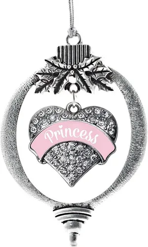Miniatura 90 de Inspired Silver - Adorno con dije de hermana gemela - Adornos navideños de plata con circonitas cúbicas