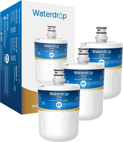 Miniatura 10 de Waterdrop Plus 5231JA2002A NSF 401&53 Filtro de agua para refrigerador, reduce PFAS, repuesto para LG® LT500P®, ADQ72910911, ADQ72910901, Kenmore