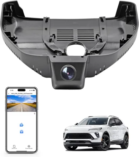Miniatura 16 de Mangoal Cámara de tablero 4K para Buick Enclave Gen3 2025-2026 (Modelo C), Base Essence Premium Avenir Preferred, aspecto OEM integrado, video UHD