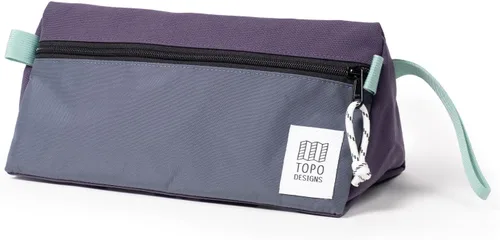 Miniatura 17 de Topo Designs Kit Dopp - Bolsa de viaje para artículos esenciales de cuidado personal, forma autoportante, totalmente forrada, nylon reciclado, Negro