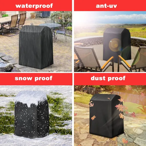 Miniatura 6 de Funda para parrilla, 40 pulgadas, resistente al agua, resistente a los rayos UV, para parrilla al aire libre, apta para Nexgrill Brinkmann Weber