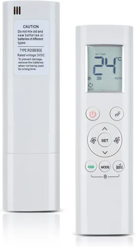 RG58B/BGE Nuevo Reemplazo para Midea Aire Acondicionado Control Remoto