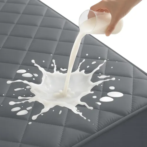Miniatura 10 de Protector de colchón tamaño individual, protector de colchón impermeable ajustable hasta 16 pulgadas de profundidad, funda de colchón suave