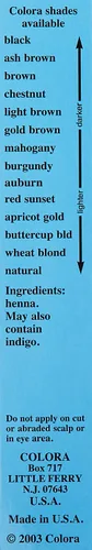 Miniatura 3 de Colora Henna - Tinte en polvo para el cabello, caoba, 2 onzas (paquete de 3)