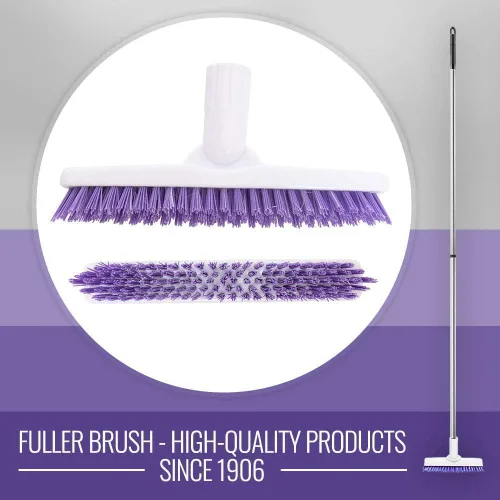 Miniatura 7 de Set Fuller Tile Grout E-Z Cepillo & Mango de acero telescópico.