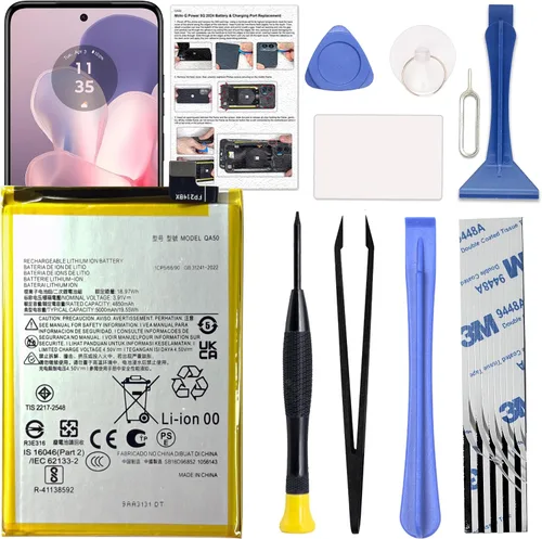Miniatura 14 de GREEN FUSION Solo para reemplazo de batería Moto G8 Plus, batería KD40 para Moto G8 Plus, con kit de herramientas de reparación