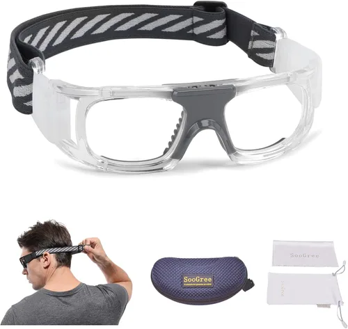 Miniatura 8 de SooGree Gafas deportivas para hombre, gafas protectoras antivaho para baloncesto