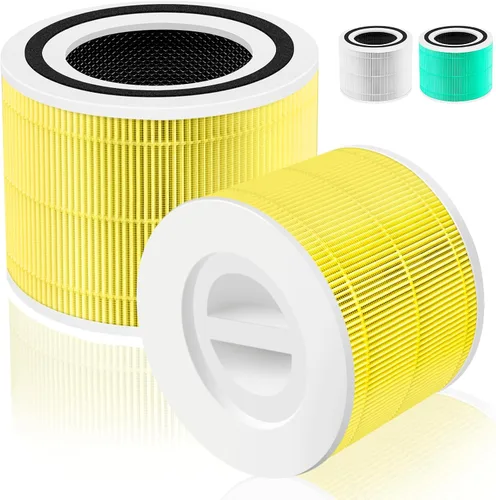 Miniatura 9 de Filtro de repuesto de absorción de toxinas Core 300 para purificador de aire LEVOIT Core 300/Core 300-P/Core 300S, 3 en 1 grado H13 True HEPA