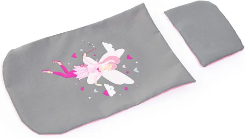 Miniatura 4 de Bayer: Cochecito Cosy, Fairy Poka Dot Gris Rosa - Incluye manta+almohada+bolso, para muñecas de hasta 18 pulgadas, a partir de 3 años