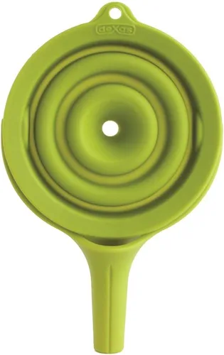 Miniatura 2 de Dexas POP - Embudo de silicona plegable pequeño, 2.5 pulgadas de diámetro, color gris
