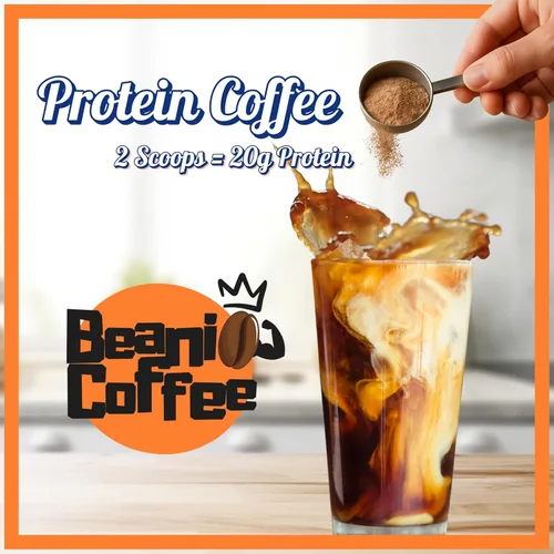 Miniatura 6 de Café helado con proteínas, café instantáneo de colágeno con alto contenido de CGA para energía y concentración, sin azúcar, sin lácteos, sin