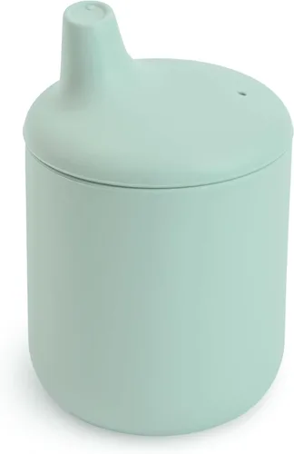 Miniatura 11 de Mushie - Taza de silicona 100% para bebé 6 meses+ (rosado)