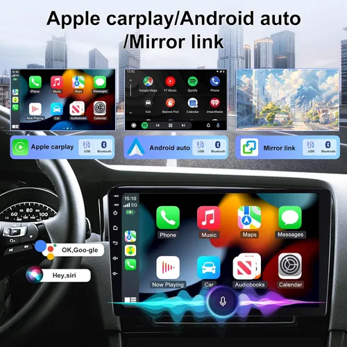 Miniatura 4 de Radio estéreo de coche con pantalla táctil HD de 7 pulgadas para Ford F150 F250 F350 2004-2014, con CarPlay inalámbrico y Android Auto, GPS Navi