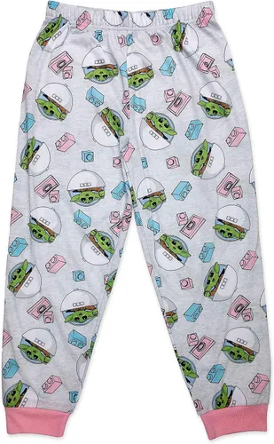 Miniatura 4 de LEGO Star Wars Baby Yoda Grogu 2 Piece Pajama Set, Girls
