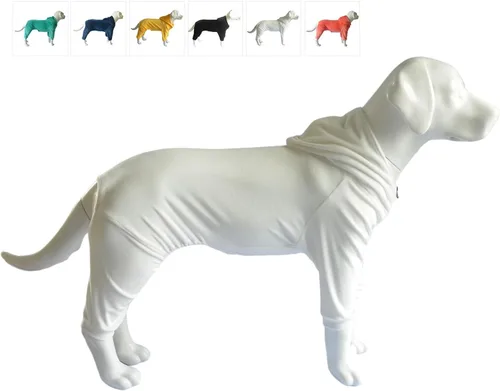 Miniatura 9 de Pijamas para perros, overoles para mascotas, pijamas para todas las estaciones, sudaderas de terciopelo para perros de 4 patas y cuatro pies