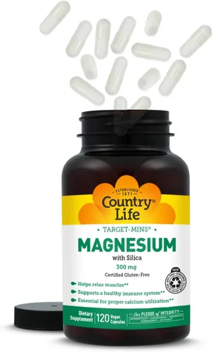 Miniatura 8 de Target-Mins Magnesio con Sílice 300 mg 120 Cápsulas Vegetarianas