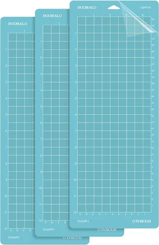 DOOHALO Alfombrilla de corte para Cricut Joy Machine, paquete de 3 alfombrillas de corte adhesivo de repuesto para Cricut Joy color azul para
