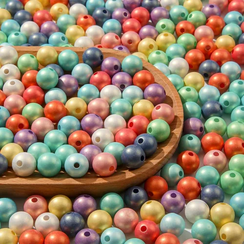 Cuentas acrílicas de 0.472 pulgadas, 250 cuentas de color ab, cuentas redondas de burbujas de colores surtidos para manualidades, joyería,