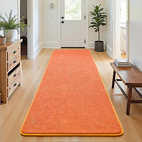 Miniatura 34 de Chicrug Alfombras Modernas de 2x8 Pies para Dormitorio y Sala de Estar, Alfombra de Pasillo de Espuma Viscoelástica de Pelo Bajo para Entrada
