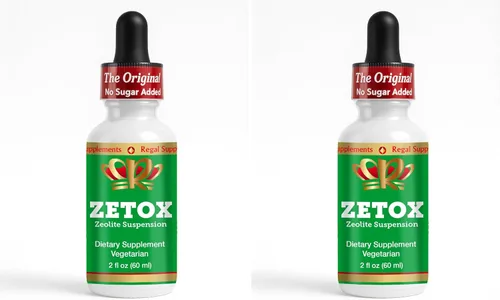 ZETOX | Desintoxicación de zeolita para niños y adultos | Mejorado con metil vitamina B12 y D3 | Gotas de zeolita de clinoptilolita líquida de grado