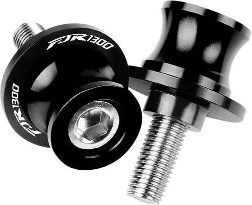 Miniatura 7 de Para Yamaha XJ6 Diversion XJR1300 FJR1300 FJR XJR 1300 6MM Accesorios de motocicleta CNC Carretes de basculante Tornillos de soporte deslizante