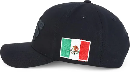 Miniatura 4 de Trendy Apparel Shop XXL Hecho En Mexico Eagle 3D Gorra de béisbol estructurada bordada